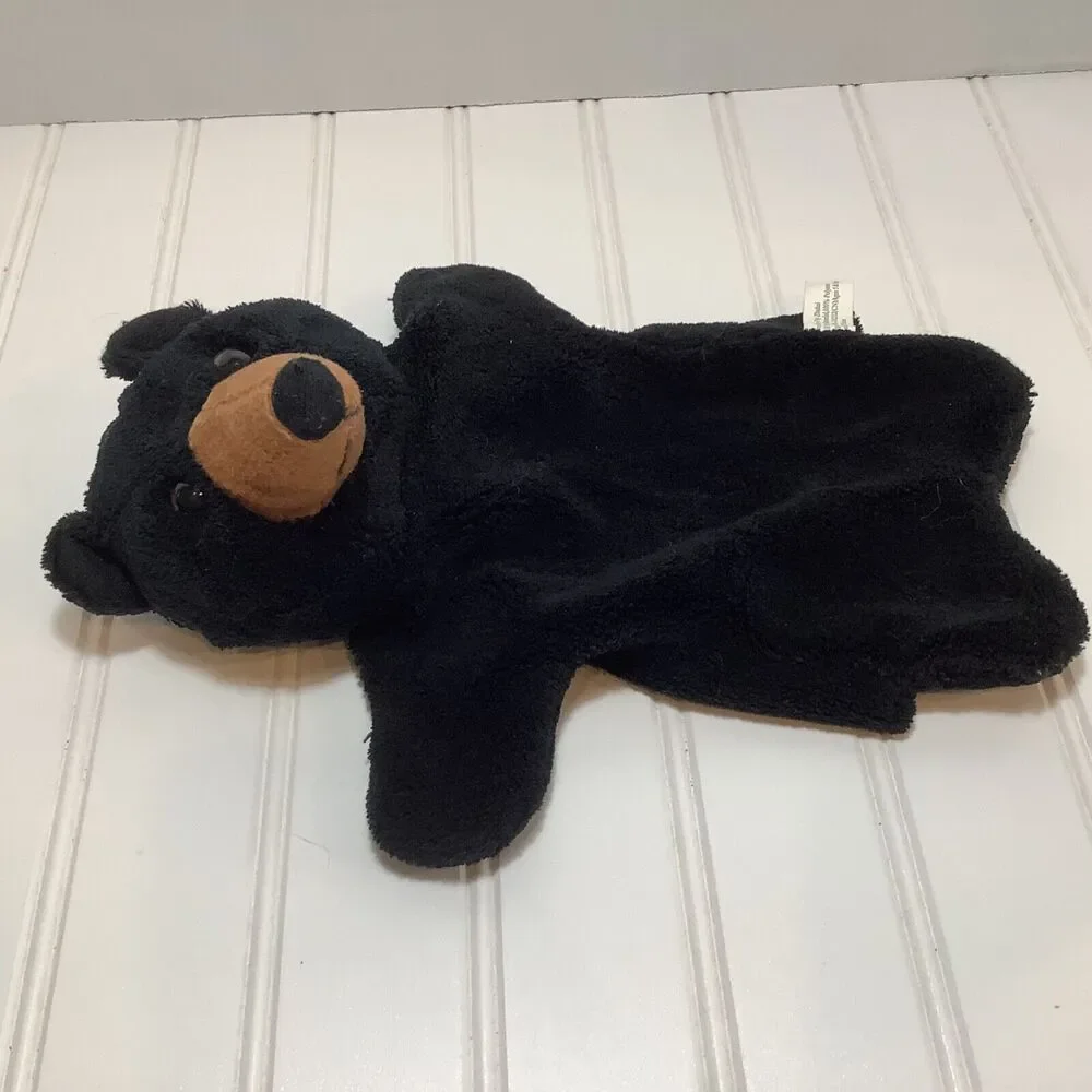Proud Toy Fty Zhuhai Brown Monkey and Black Bear Puppet Plush stuffed Animal